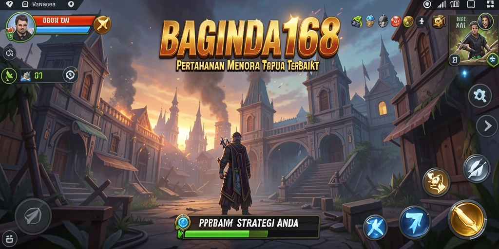 Tampilan gameplay seru dan menantang dari BAGINDA168.