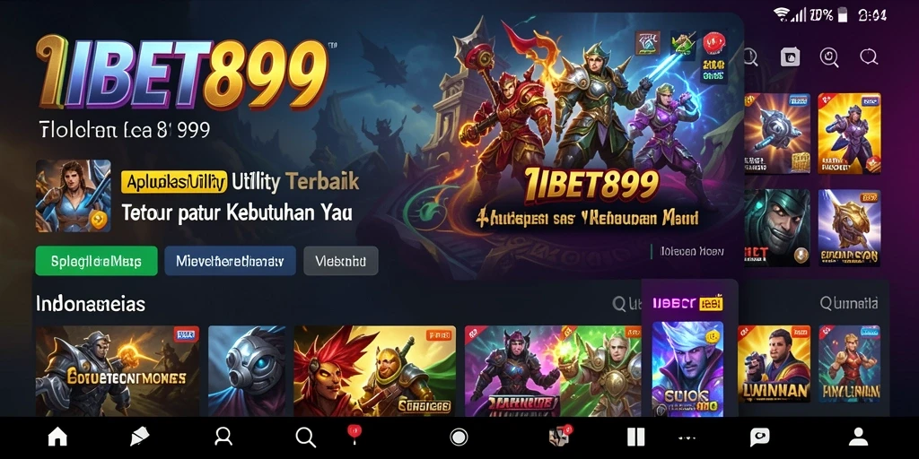 Tampilan antarmuka IBET899 yang ramah pengguna dan fungsional.