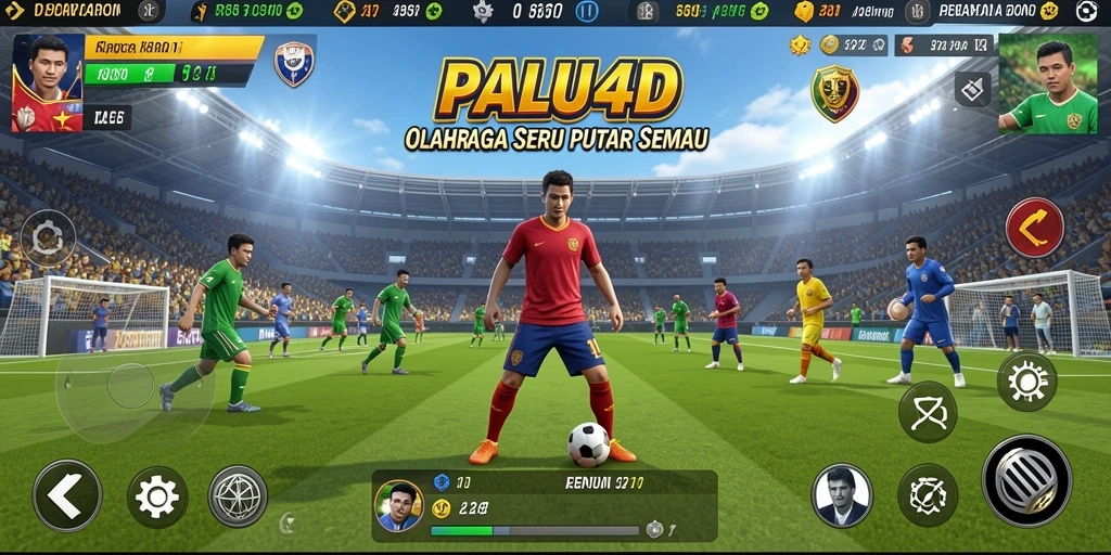 Screenshot utama PALU4D menampilkan pengalaman gameplay yang sangat interaktif dan seru.
